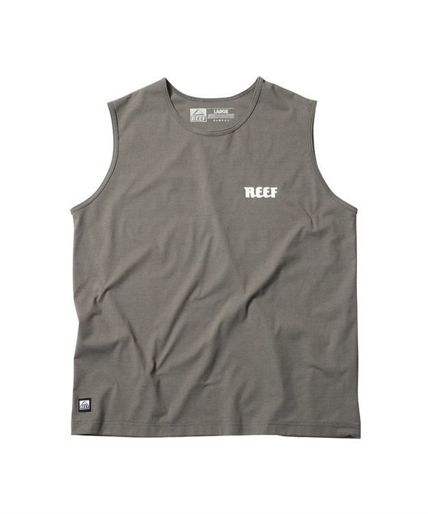 HERITAGE LOGO RASH TANK(CHARCOAL-M)