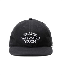 W.W.Y 6PANEL CAP - MID HEIGHT(BLACK-ONESIZE)