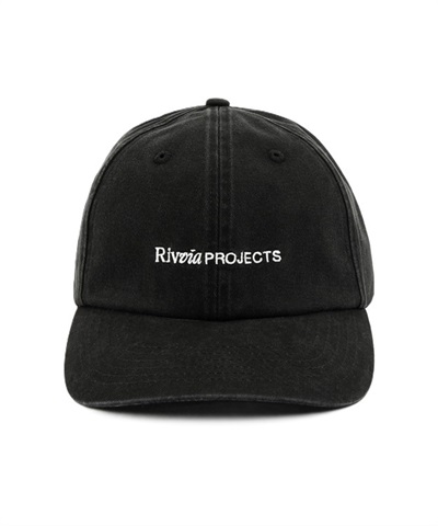 PROJECTING CAP(WASHED BLACK-FREE)