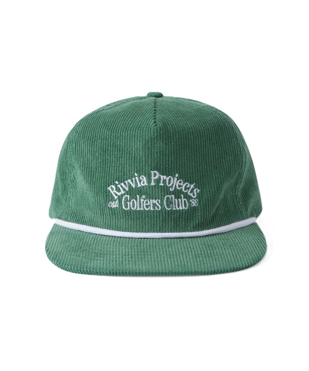 GOLFERS CORD CAP(PINE-ONE SIZE)