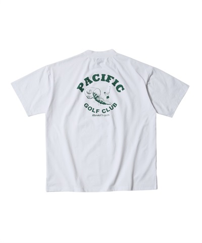 ON THE WAVE M/NECK RASH SS(WHITE-M)