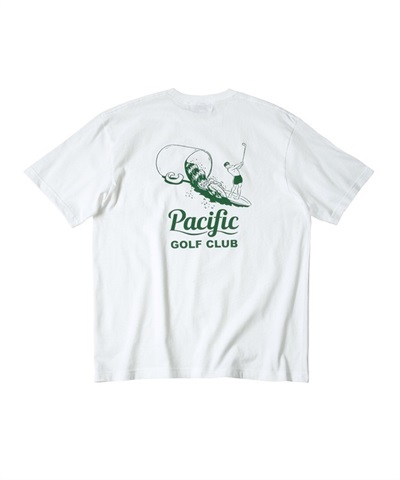 PGC-RIVVIA TEE(White×Green-M)