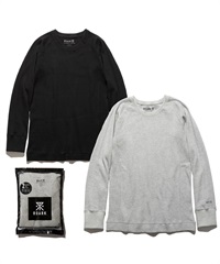 REUSE 2PACK THERMAL TEE 2.0(BLACK/H,GREY-L)