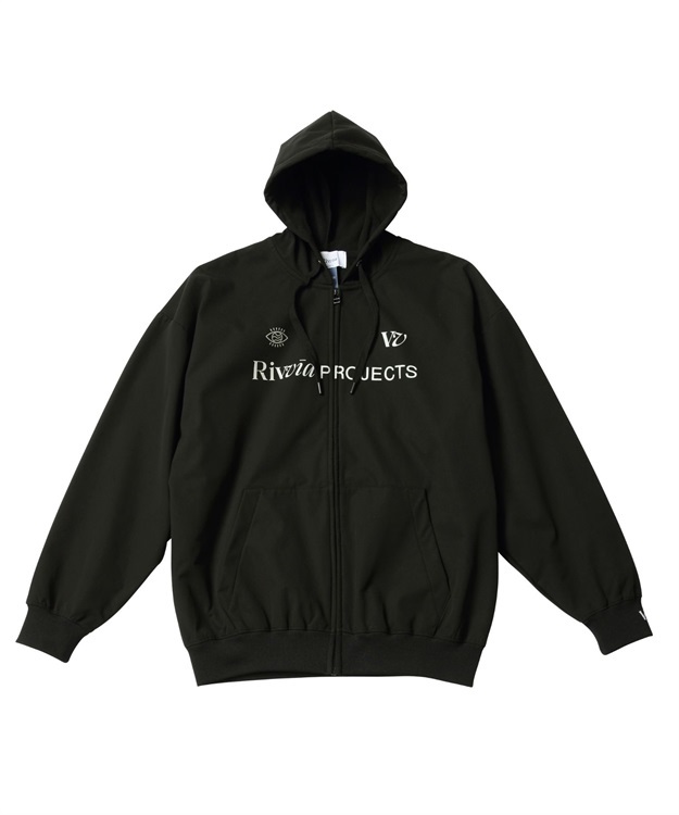 GAMING ZIP HOODIE(BLACK-M)