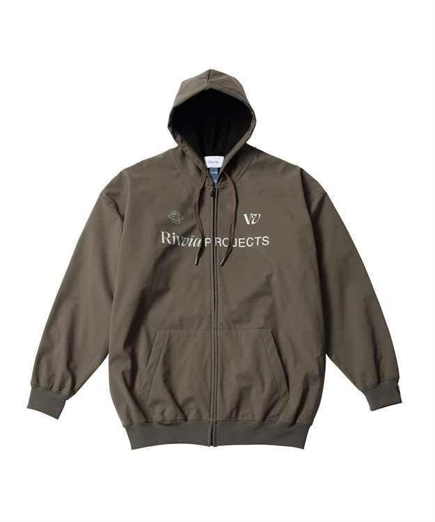 GAMING ZIP HOODIE(CHARCOAL-M)