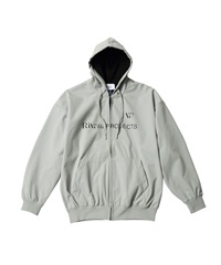 GAMING ZIP HOODIE(GREY-M)