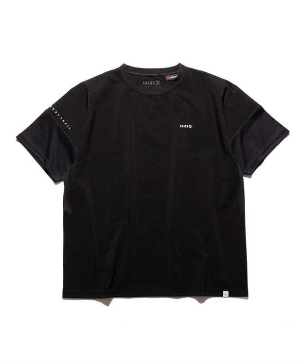 DELTA QUICKDRY S/S SHIRTS(BLACK-M)