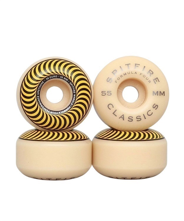 FORMULA FOUR WHEELS / 99DU CLASSIC SHAPE(YELLOW-55)