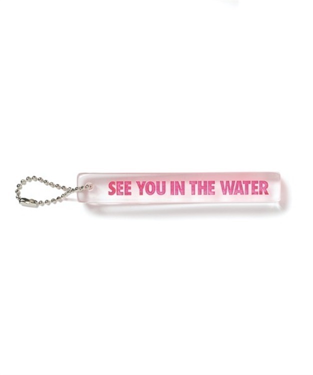 SEE YOU IN THE WATER ROOMKEYHOLDER(CLEAR×PINK-F)