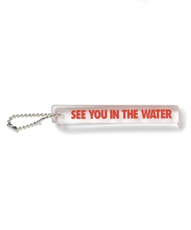 SEE YOU IN THE WATER ROOMKEYHOLDER(CLEAR×RED-F)