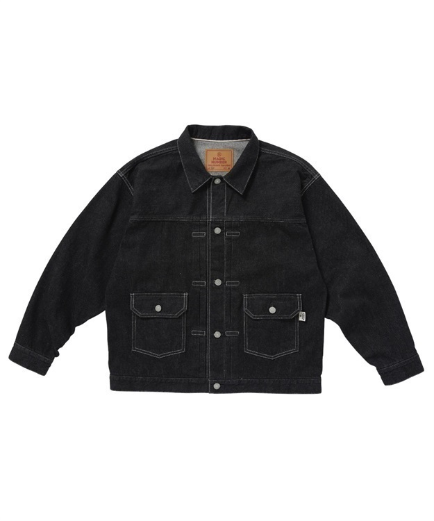 DENIM TRACKER JK(BLACK DENIM-38(M))