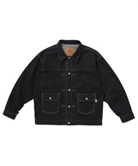 DENIM TRACKER JK(BLACK DENIM-38(M))