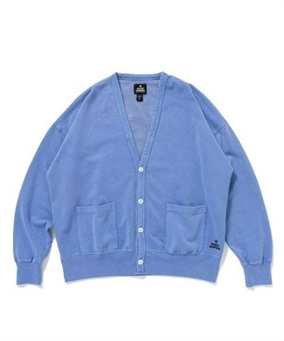 LIGHT PIGMENT SWEAT CARDIGON