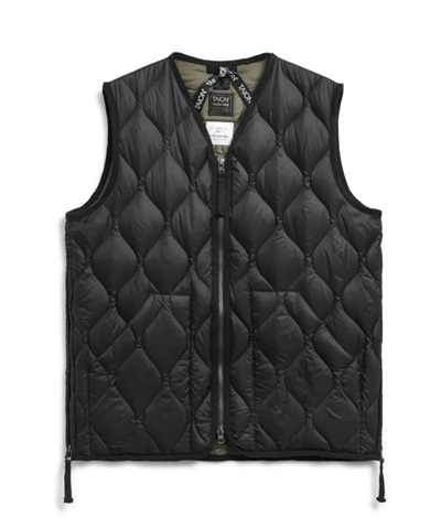 MILITARY V NECK W-ZIP DOWN VEST（SOFT SHELL）