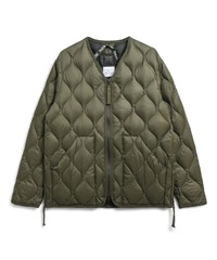 MILITARY V NECK W-ZIP DOWN JKT （SOFT SHELL）(D.OLIVE-M)