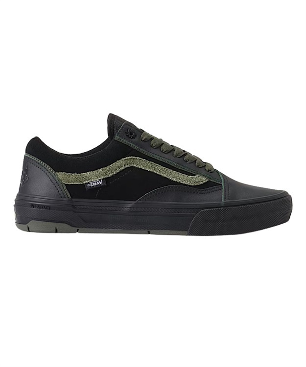 Skate Old Skool Wafflecup(Willow GREEN/BLACK-8)