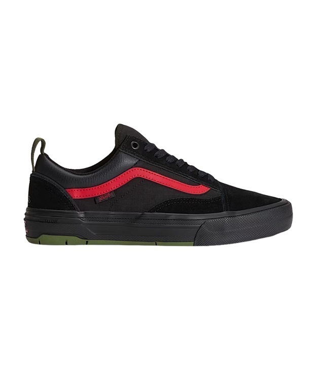 Skate Old Skool Wafflecup by Atiba Jefferson(Atiba BLACK/GREEN-8)