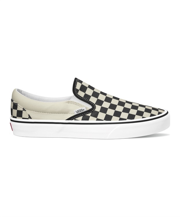 CLASSIC SLIP-ON(BLK&WHT CHECKERBOARD/WHITE-26)