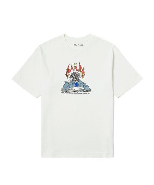 Skate Thinking SS Tee(Marshmallow-M)
