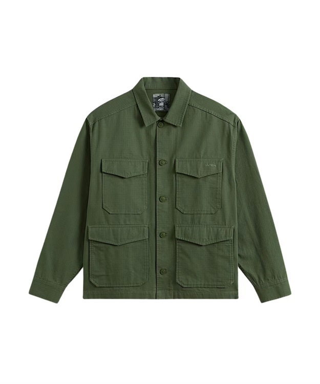 Skate Atiba Haze Military Overshirt