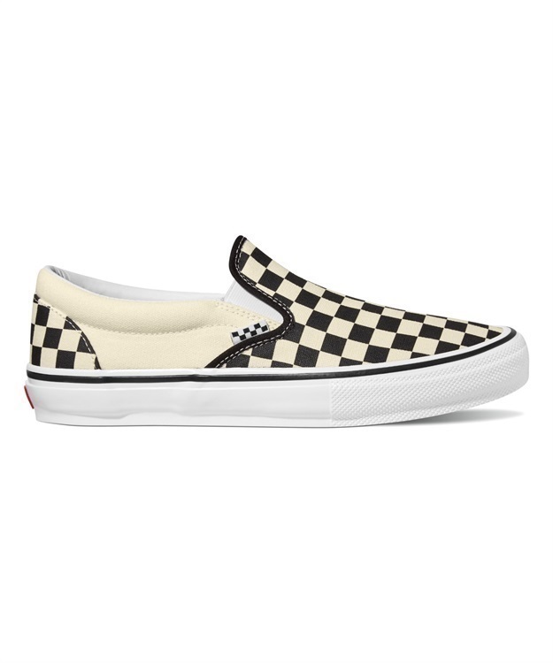 SKATE SLIP-ON(CHECKERBOARD) BLACK/OFF-26)